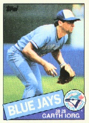 1985 Topps Baseball Cards      168     Garth Iorg